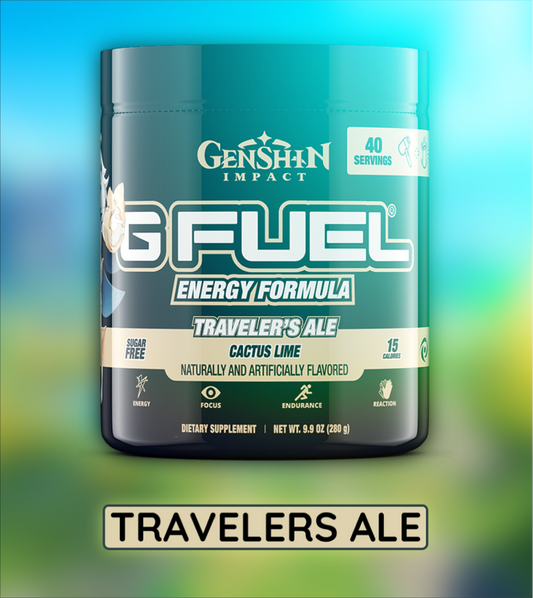 TRAVELERS ALE GFUEL SAMPLE