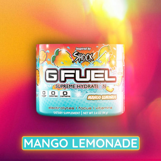 MANGO LEMONADE HYDRATION GFUEL SAMPLE