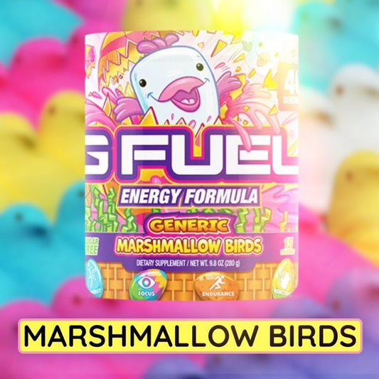 MARSHMALLOW BIRDS GFUEL SAMPLE