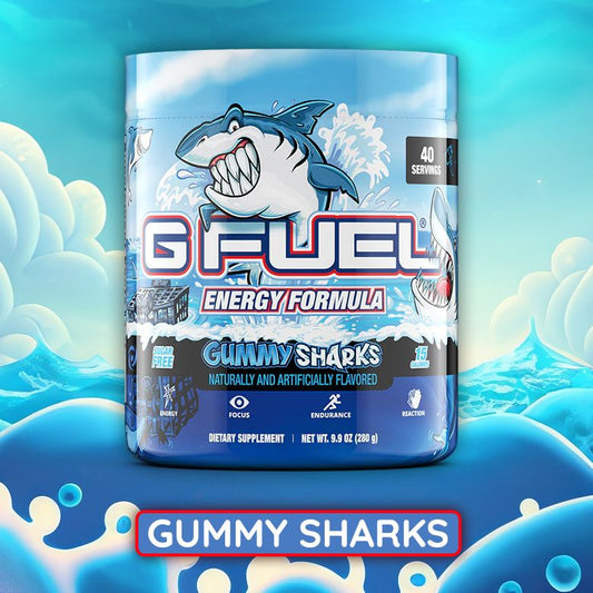 GUMMY SHARKS GFUEL SAMPLE