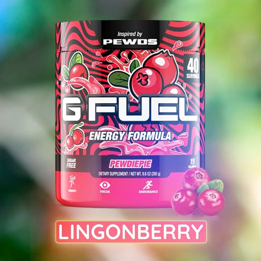 LINGONBERRY GFUEL SAMPLE